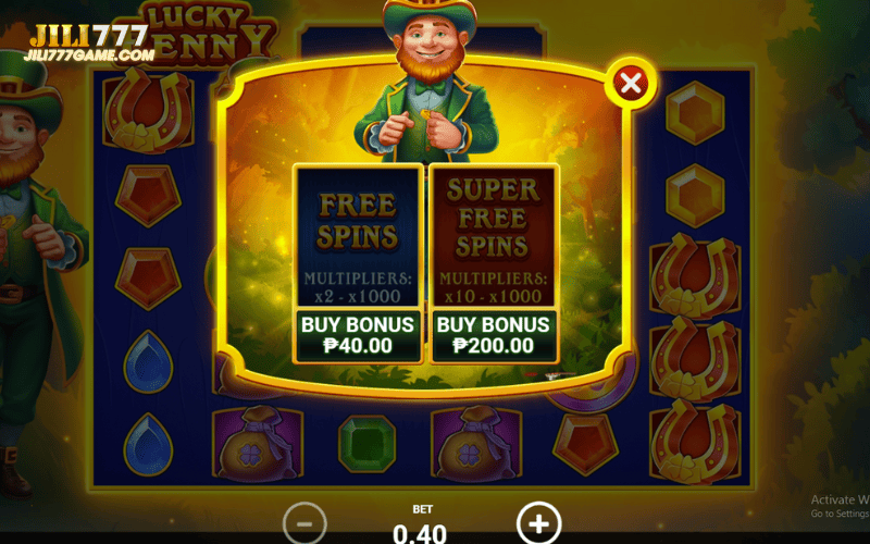 buy bonus to super spins