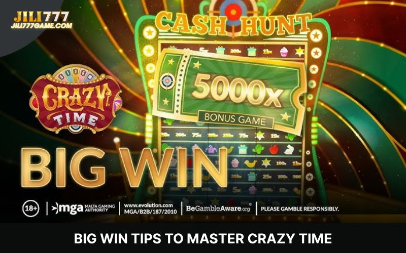 Big win tips to master Crazy Time