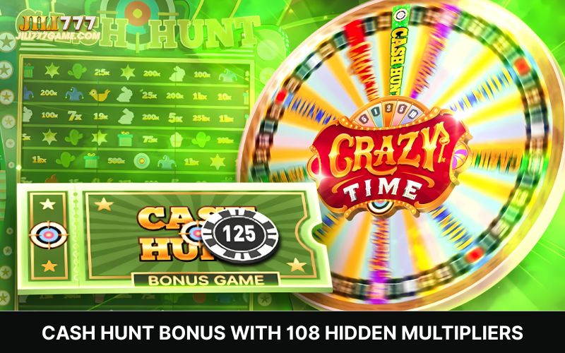 Cash Hunt Bonus with 108 Hidden Multipliers