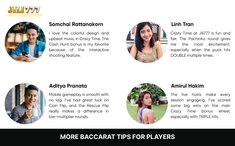 Player feedback from Southeast Asia on Crazy Time