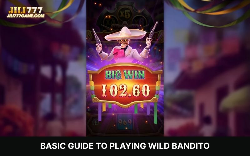 How to start playing Wild Bandito slot