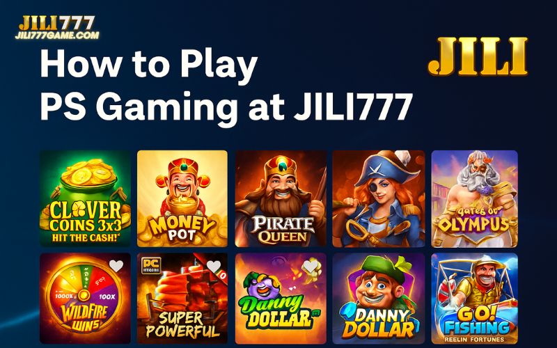 Step-by-step guide for playing PS games at JILI777