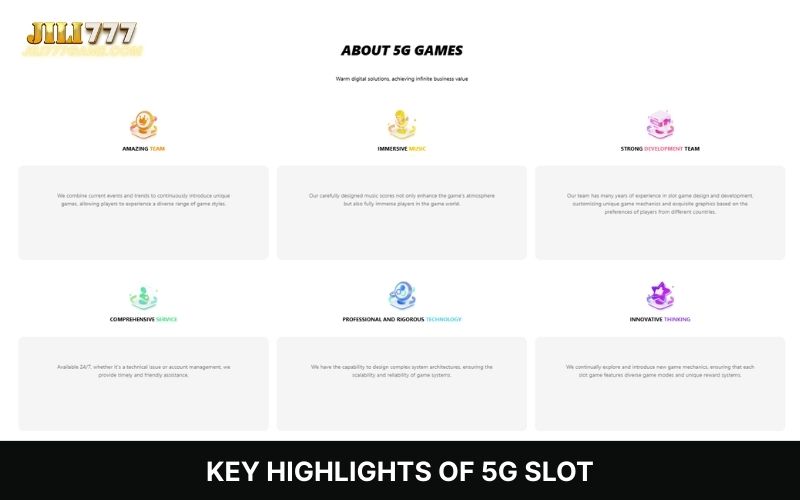Advanced features and gameplay review of 5G Slot