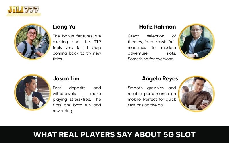 Player reviews about 5G Slot
