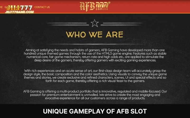 Unique Gameplay Experience