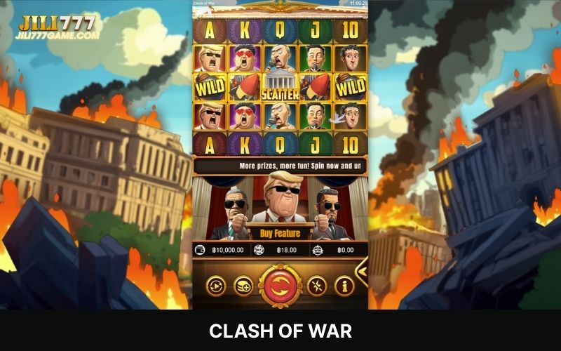 Clash of War – Win Up to x15,000