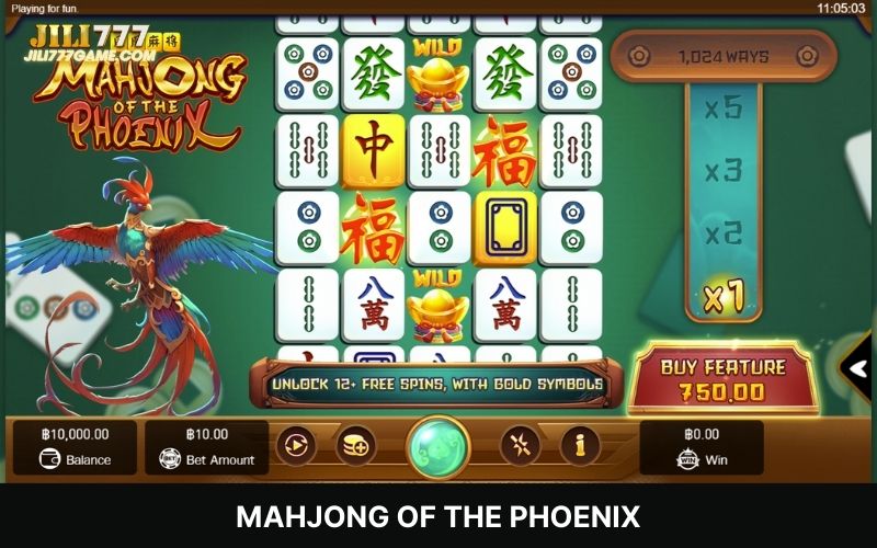 Mahjong Phoenix – 1,024 Ways to Win