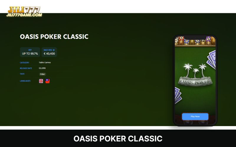 Timeless poker with top-tier RTP