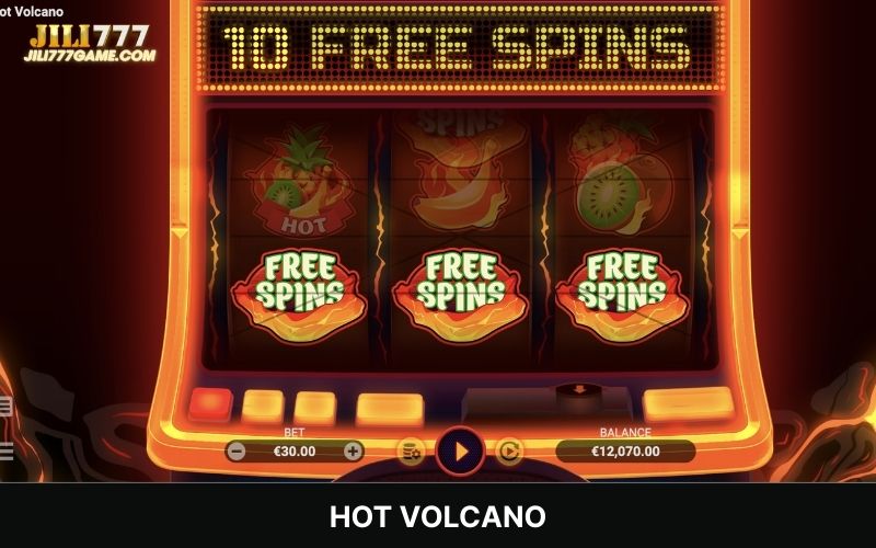 Hot Volcano classic fruit slot thrill
