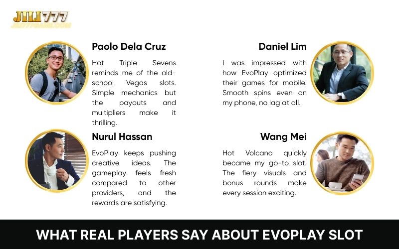 Player reviews of EvoPlay Slot in Asia