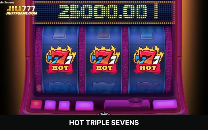 Hot Triple Sevens classic slot action