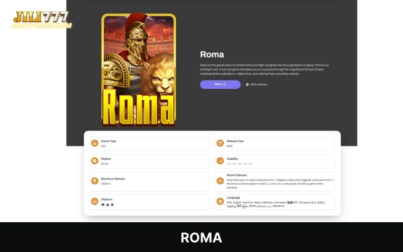 Roma slot review