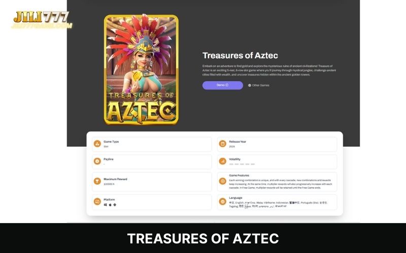 Treasures of Aztec slot review