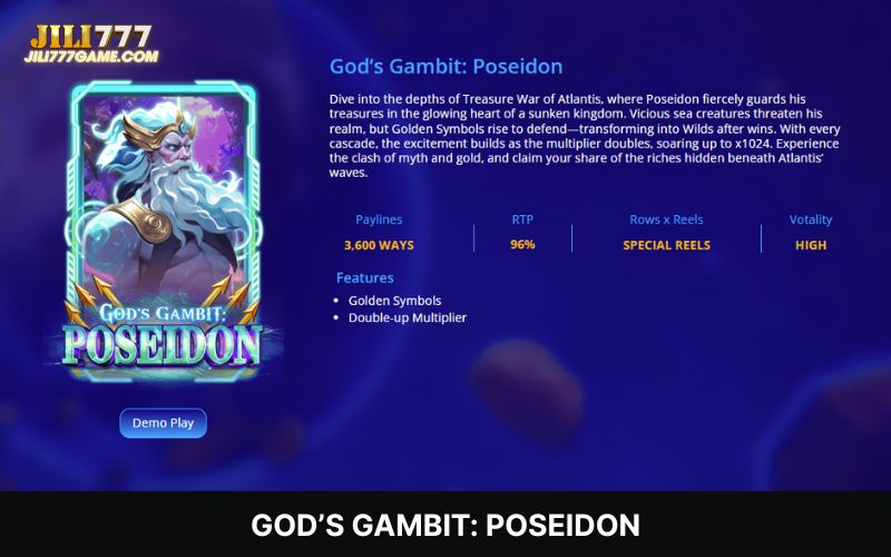 Dive into Atlantis for mythical wins with Poseidon