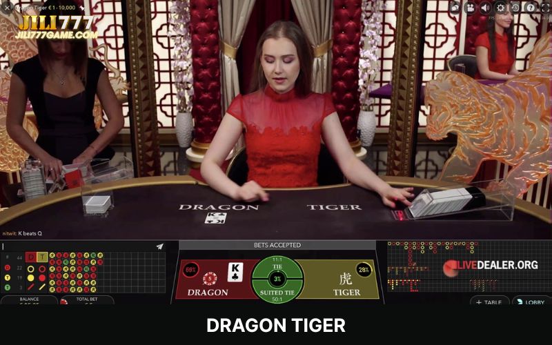Live Dragon Tiger at Top Player Gaming