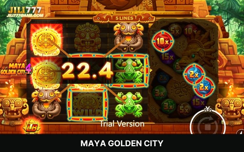 Maya Golden City is a visually stunning game