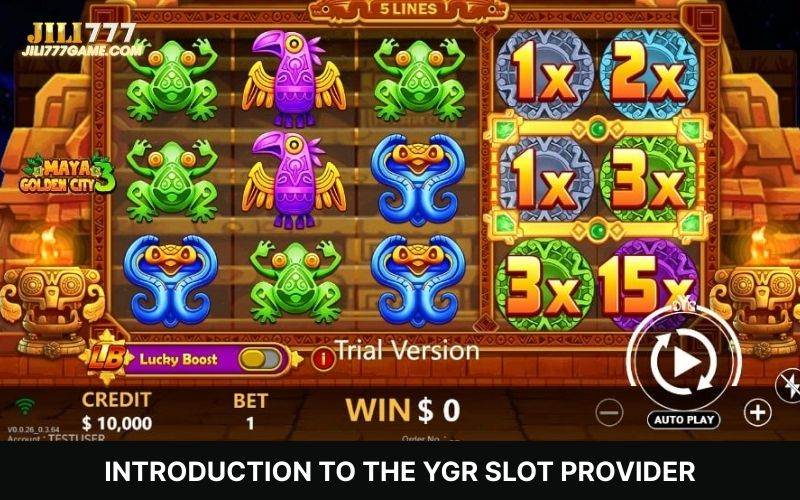 YGR Slot games offer seamless performance