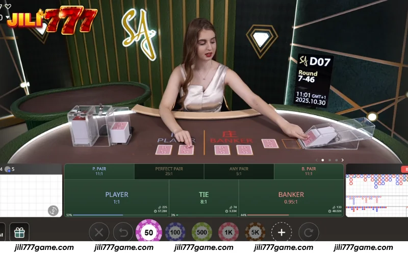 Emperor Speed Baccarat how to play - Rules