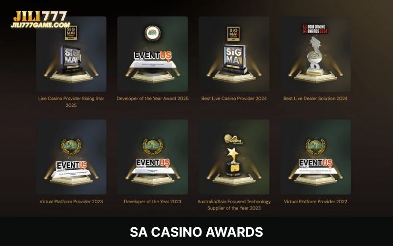 SA Gaming Award
