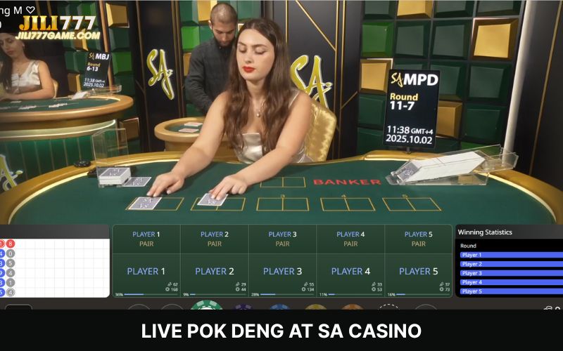 Live Pok Deng at SA Casino