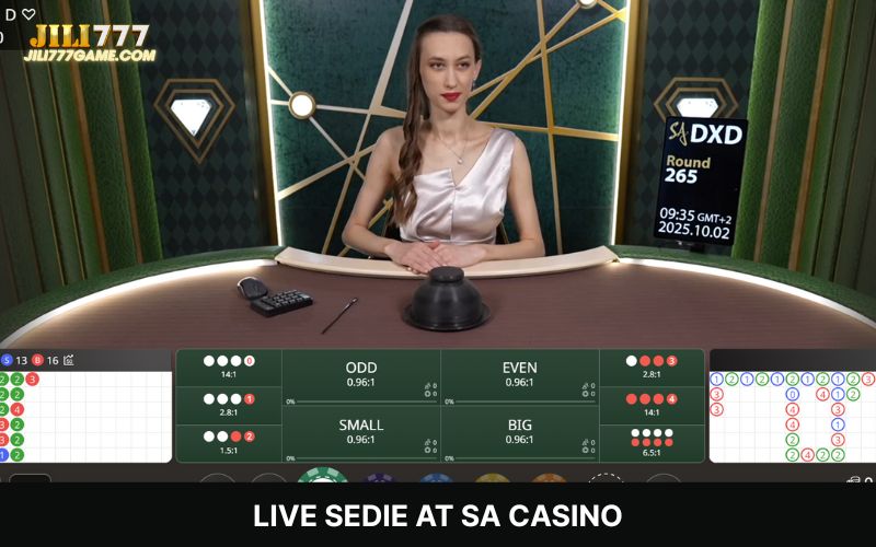 Live Sedie (Xoc Dia) at SA Casino