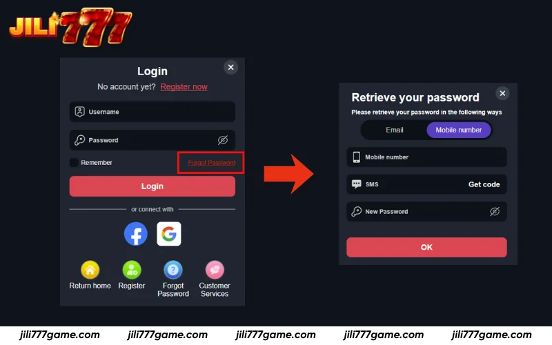 Recover your password quickly and securely