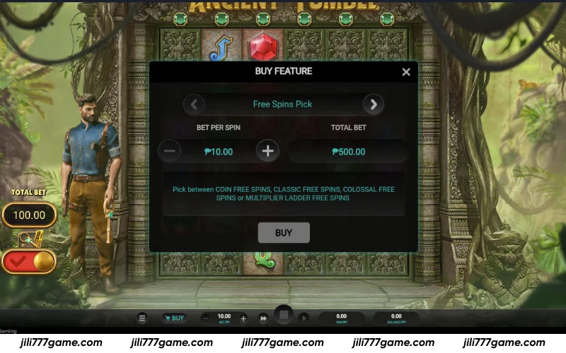 Instant access to selected Free Spins modes