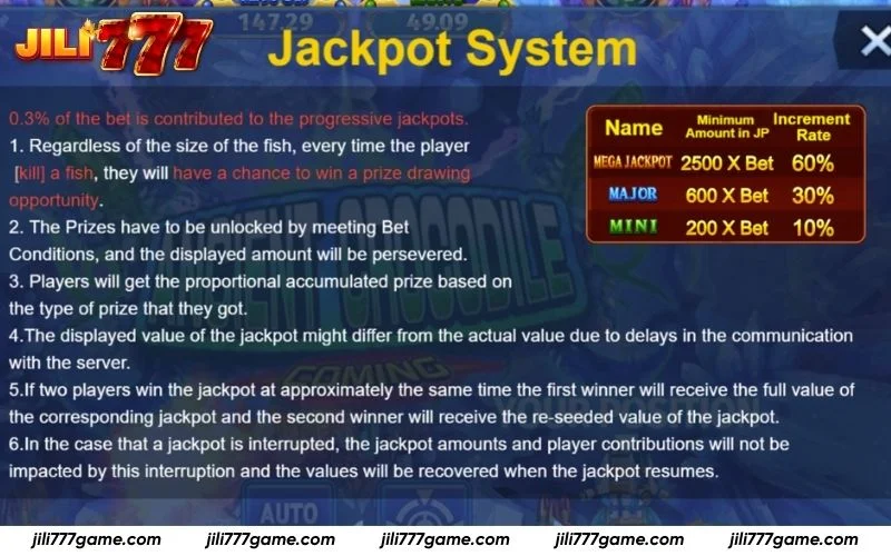 Ocean King Jackpot Play Guide: Adjust bet to unlock Jackpot tiers