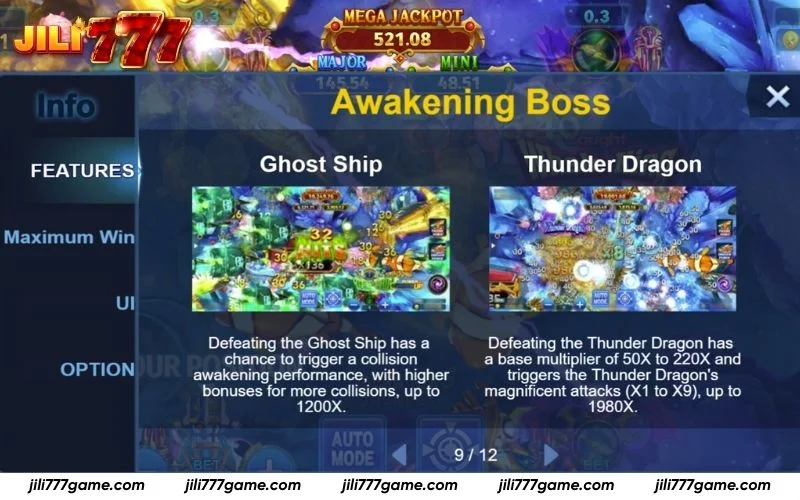 Ocean King Jackpot Play Guide: Awakening triggers chain kill explosions