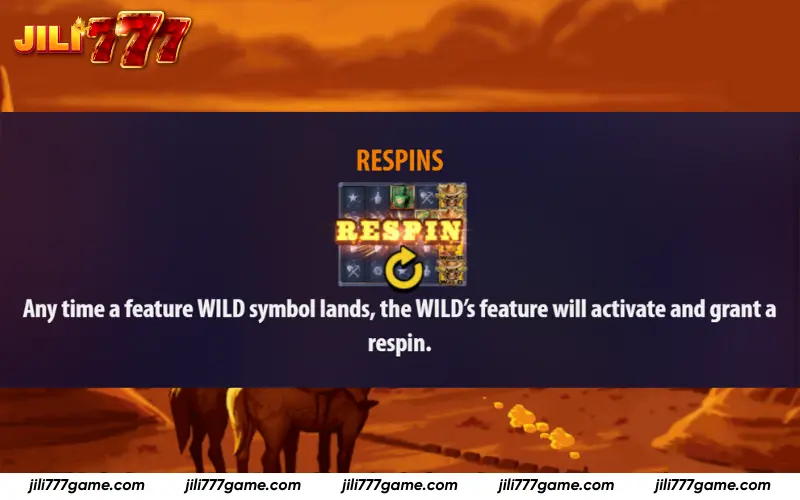 Sticky Bandits Thunder Rail How to Play – Respin activation