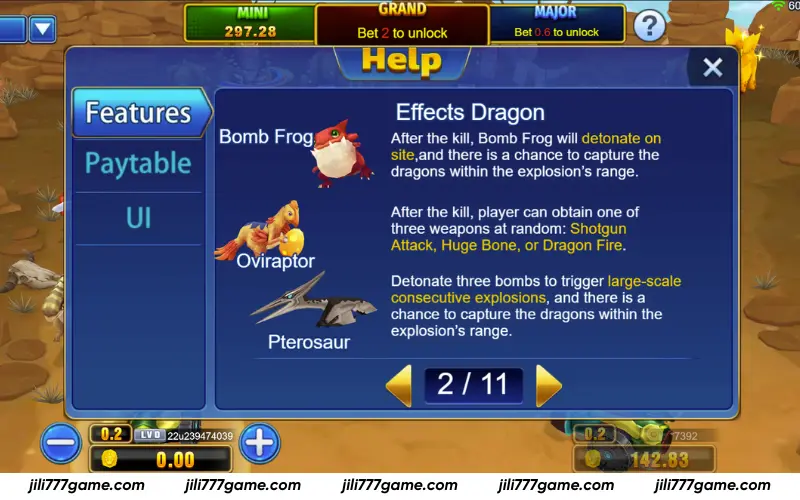 Explosive chain-reaction creatures