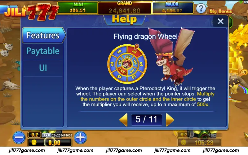 Interactive multiplier wheel event