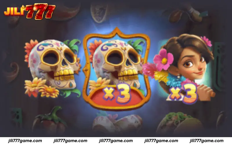 Gold frames that trigger cascading Wilds