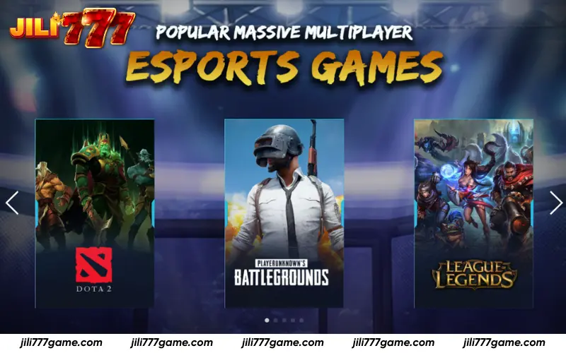 Popular esports covered by TF-Sports