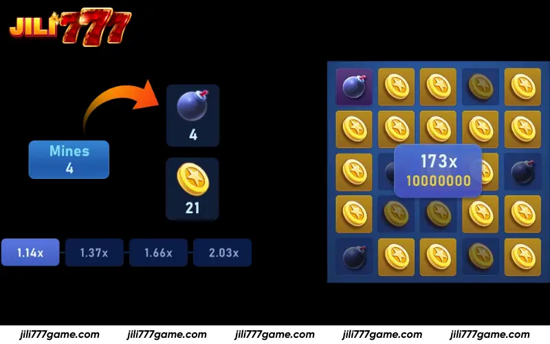 How Multiplier Increases in Mines