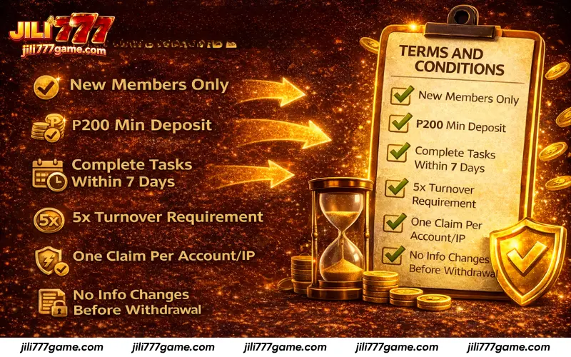 Key conditions to receive your bonus safely