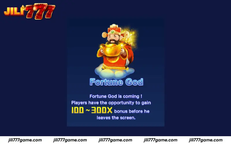 Fortune God target with high multiplier rewards