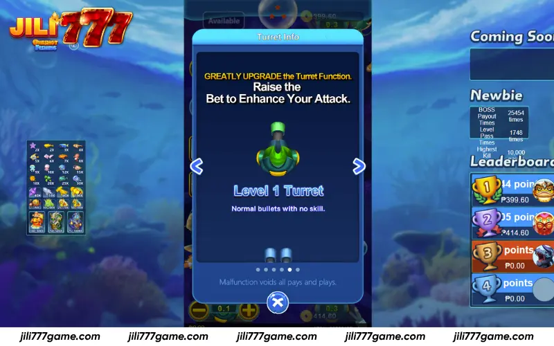 Weapon system for better control and efficiency