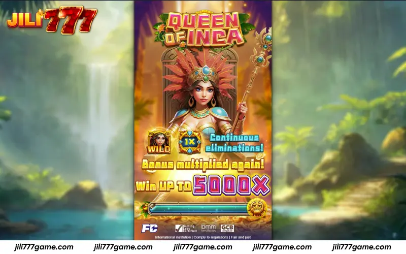 Queen of Inca multiplier boosts up to 5000x