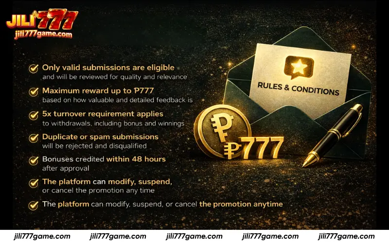 Important rules you need to follow