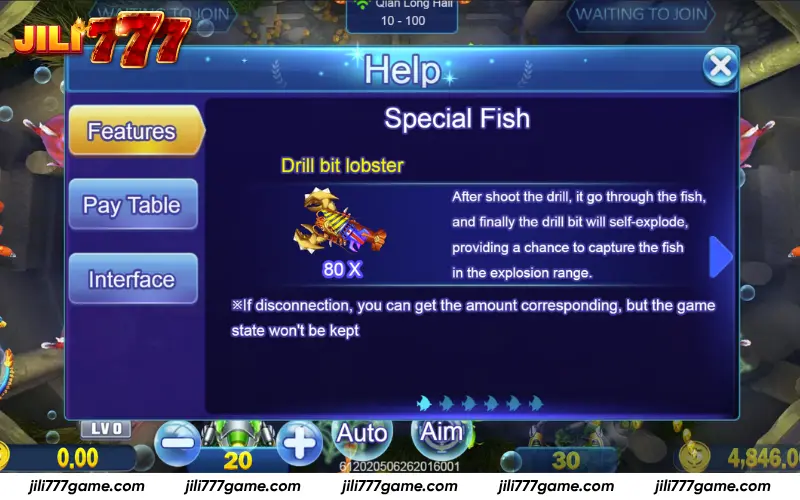 Drill lobster explosive multi-target attack