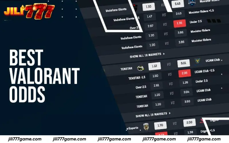 How odds work in Valorant betting