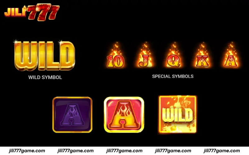 Wildfire Wins wild and special symbols system