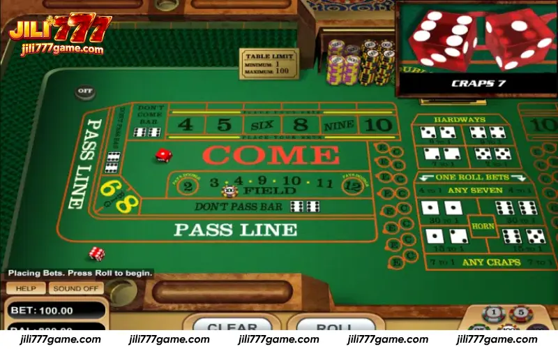 Craps brings interactive and strategic casino action