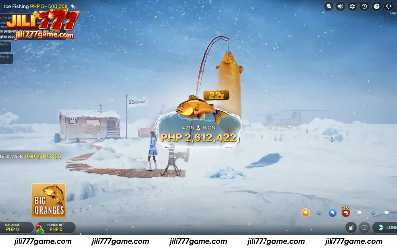 Big Oranges bonus with balanced win potential